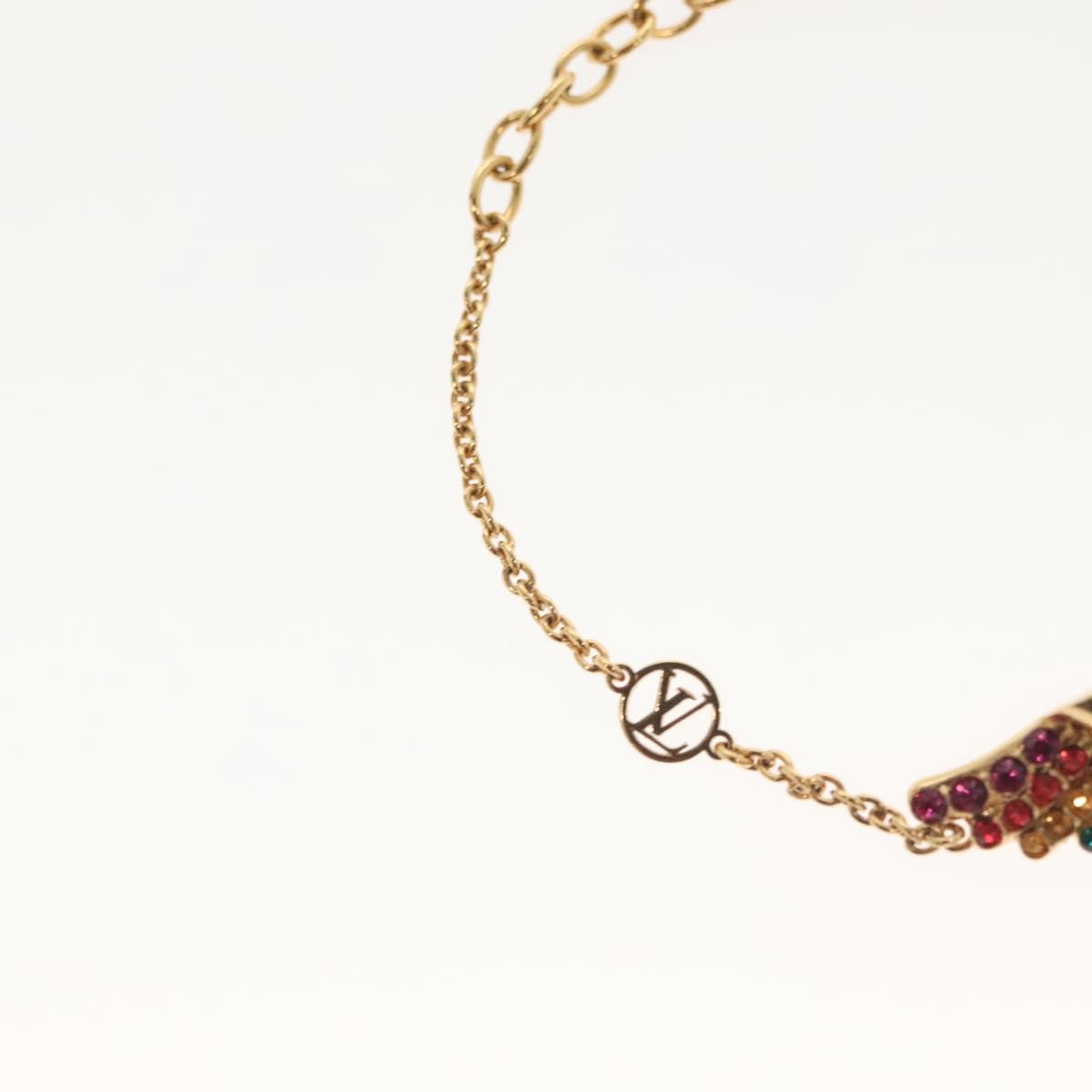 Louis Vuitton Louis Vuitton Essential V California Dreaming Bracelet Metal with Crystals Goud