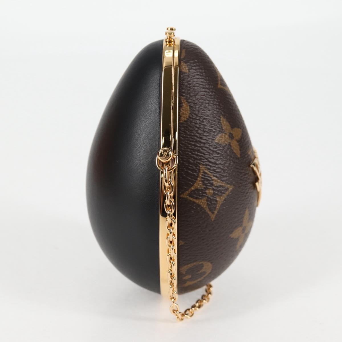 Louis Vuitton Louis Vuitton Egg Case Monogram Canvas and Leather Bruin