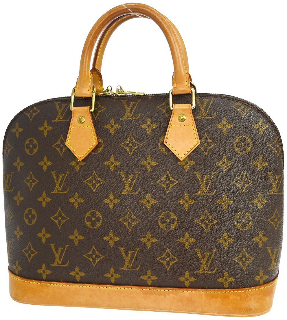 Louis Vuitton Louis Vuitton Vintage Alma Handbag Monogram Canvas PM Bruin