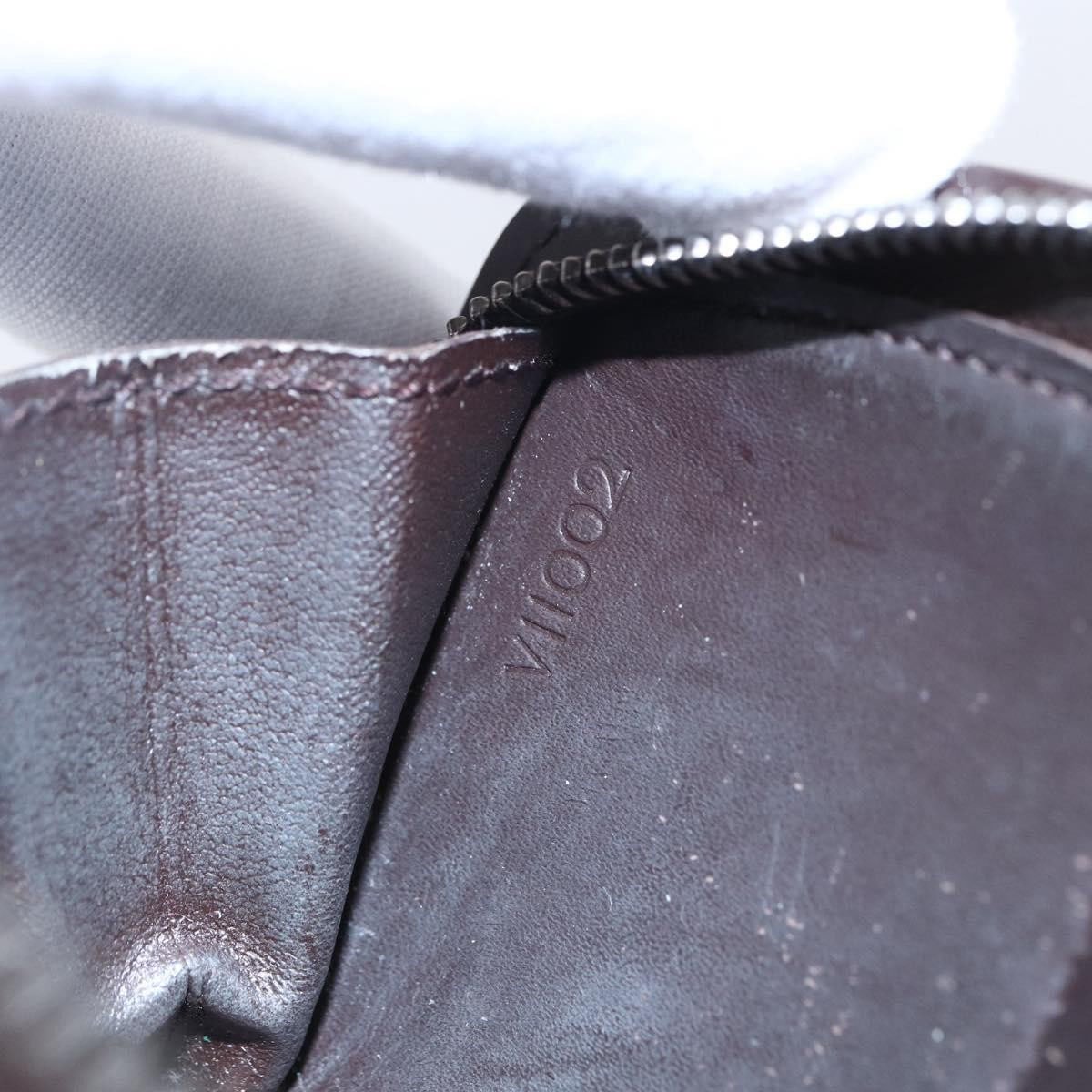 Louis Vuitton Louis Vuitton Demi Lune Coin Purse Epi Leather Bruin