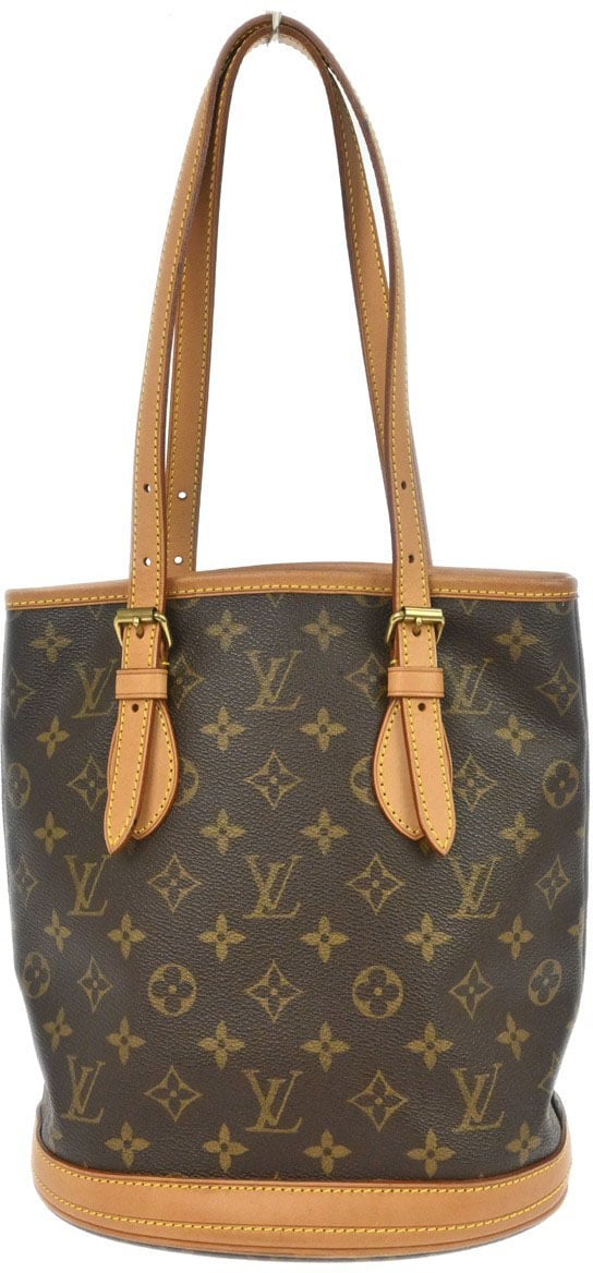 Louis Vuitton Louis Vuitton Bucket Bag Monogram Canvas PM Bruin