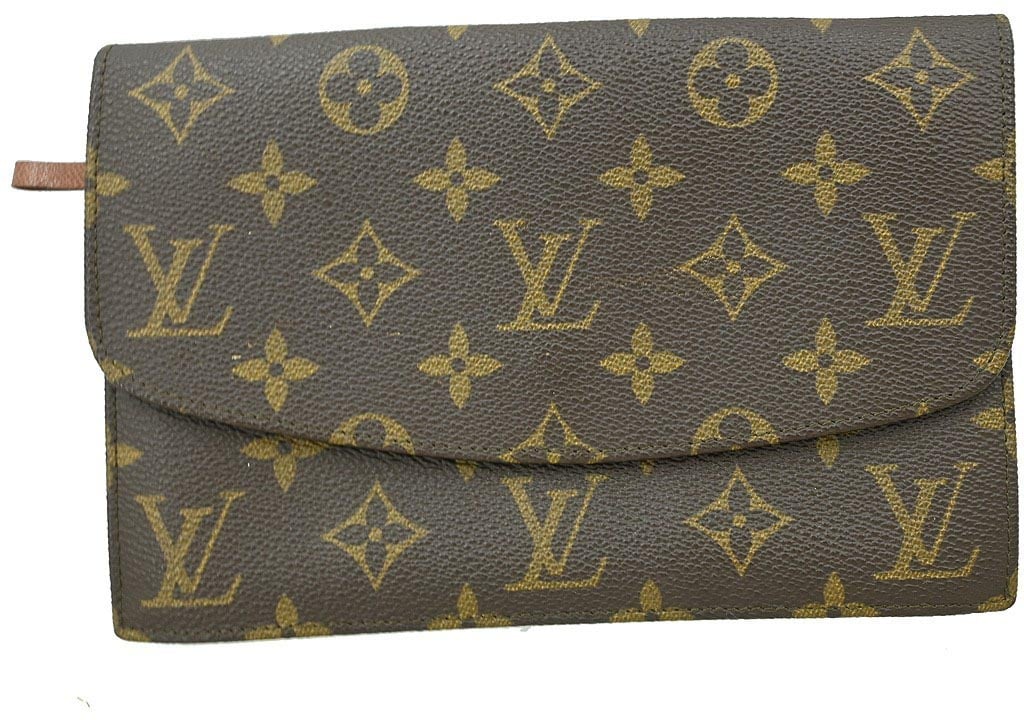Louis Vuitton Louis Vuitton Pochette Rabat Monogram Canvas 20 Bruin