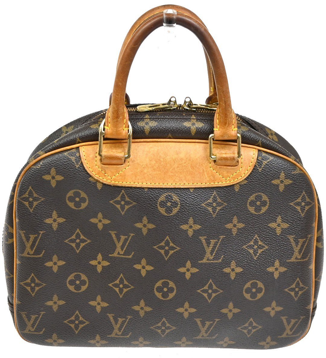 Louis Vuitton Louis Vuitton Trouville Handbag Monogram Canvas Bruin