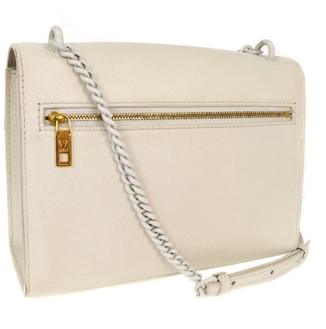 Louis Vuitton Louis Vuitton Mylockme Handbag Leather BB Wit