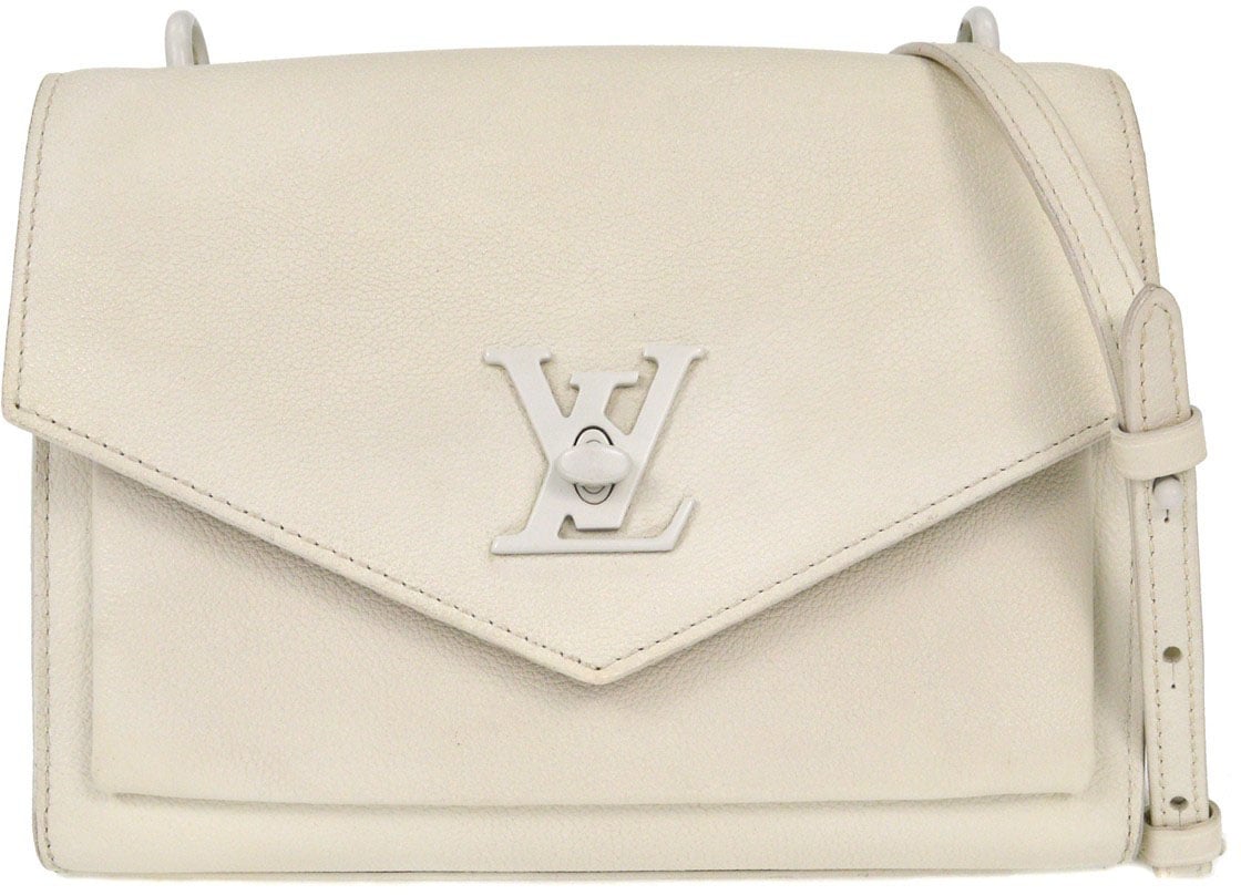 Louis Vuitton Louis Vuitton Mylockme Handbag Leather BB Wit