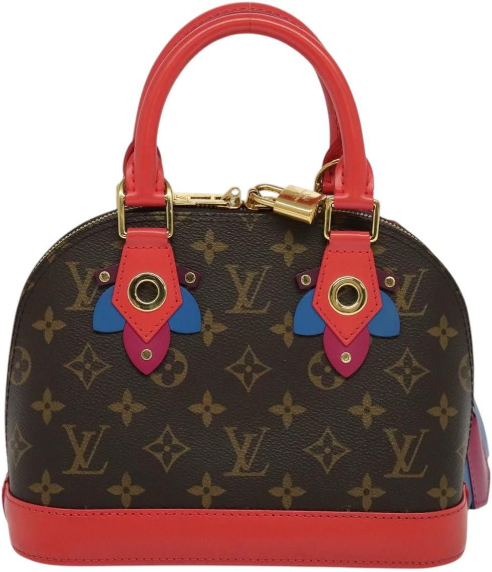Louis Vuitton Louis Vuitton Alma Handbag Limited Edition World Tour Monogram Canvas BB Bruin