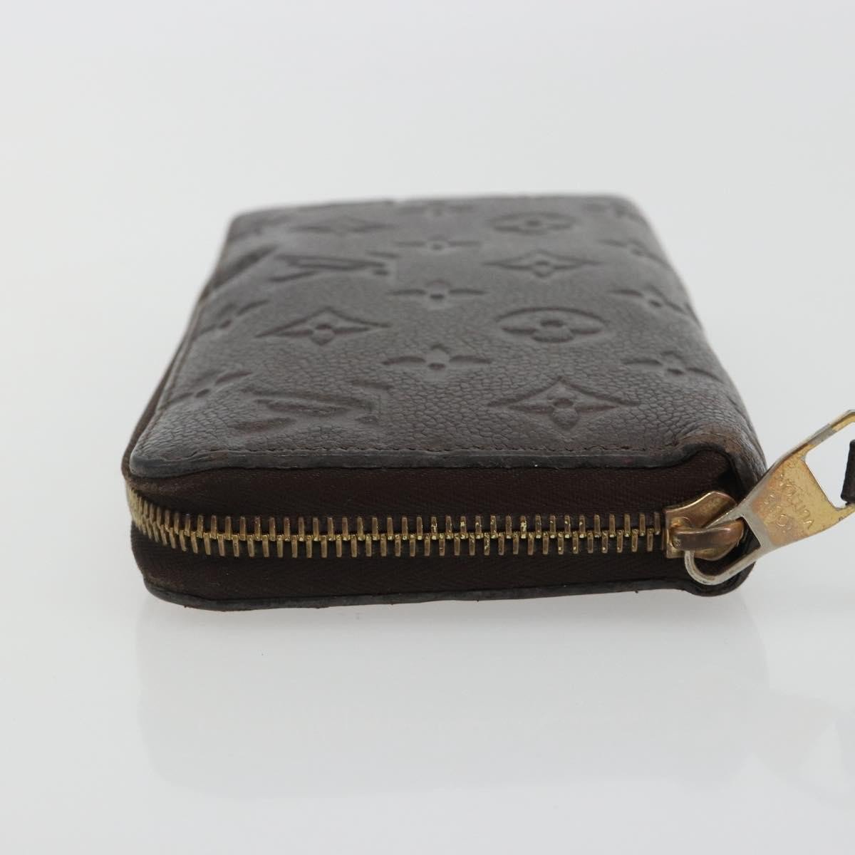 Louis Vuitton Zippy Wallet NM Leather Empreinte Bruin