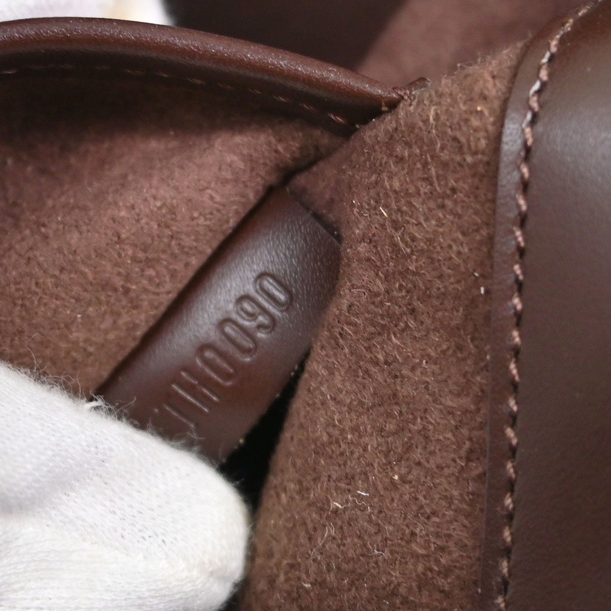 Louis Vuitton Reverie Handbag Epi Leather Bruin
