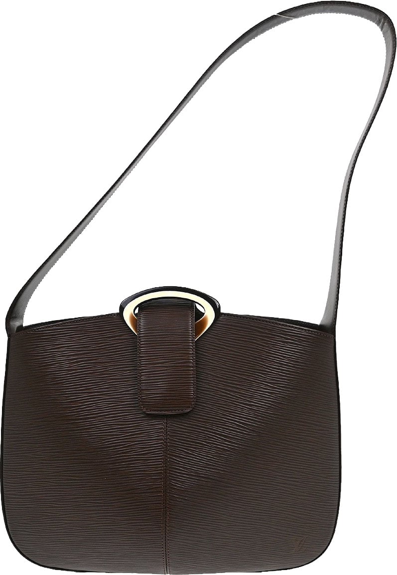 Louis Vuitton Reverie Handbag Epi Leather Bruin