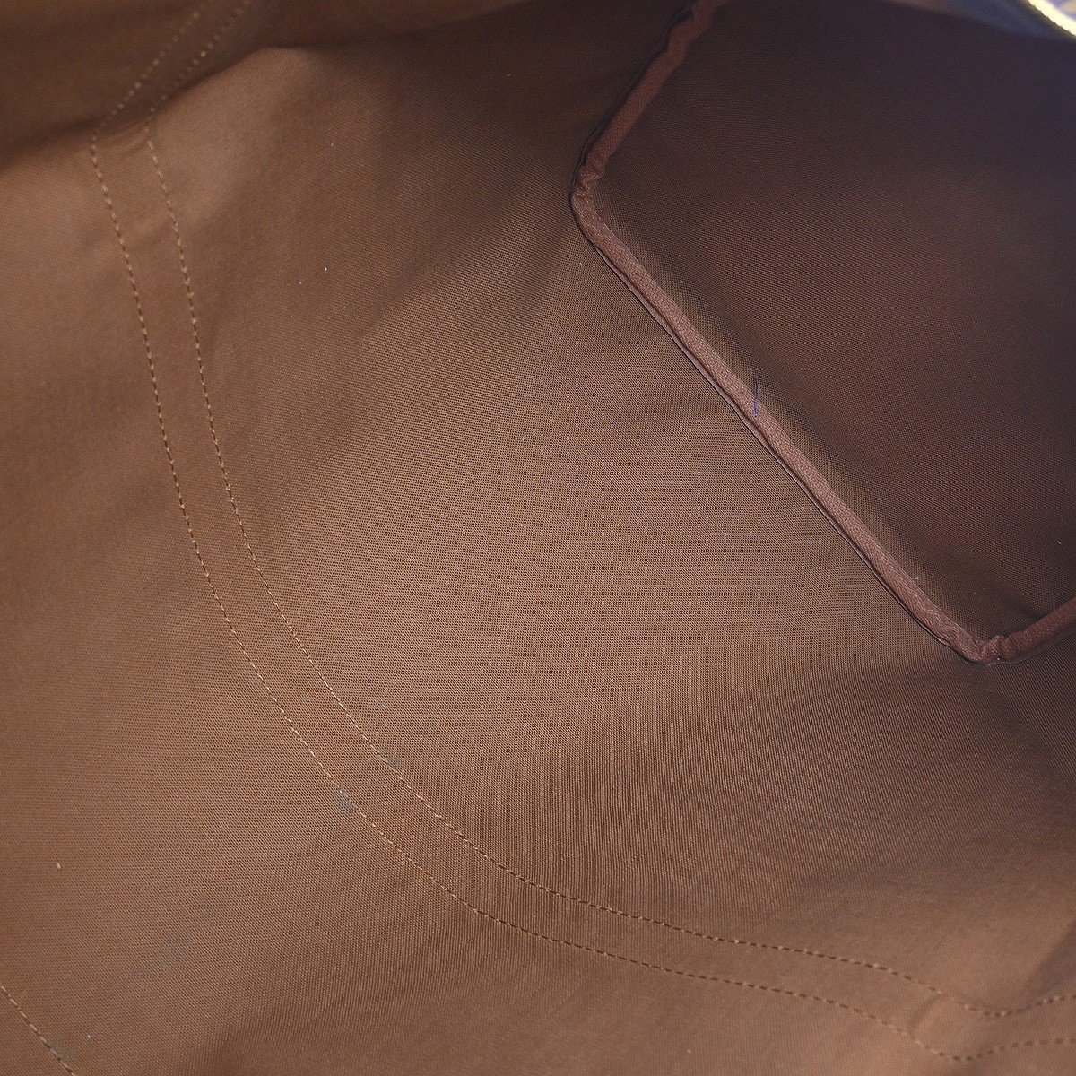 Louis Vuitton Barrel Keepall Fleur Monogram Vernis 45 Bruin
