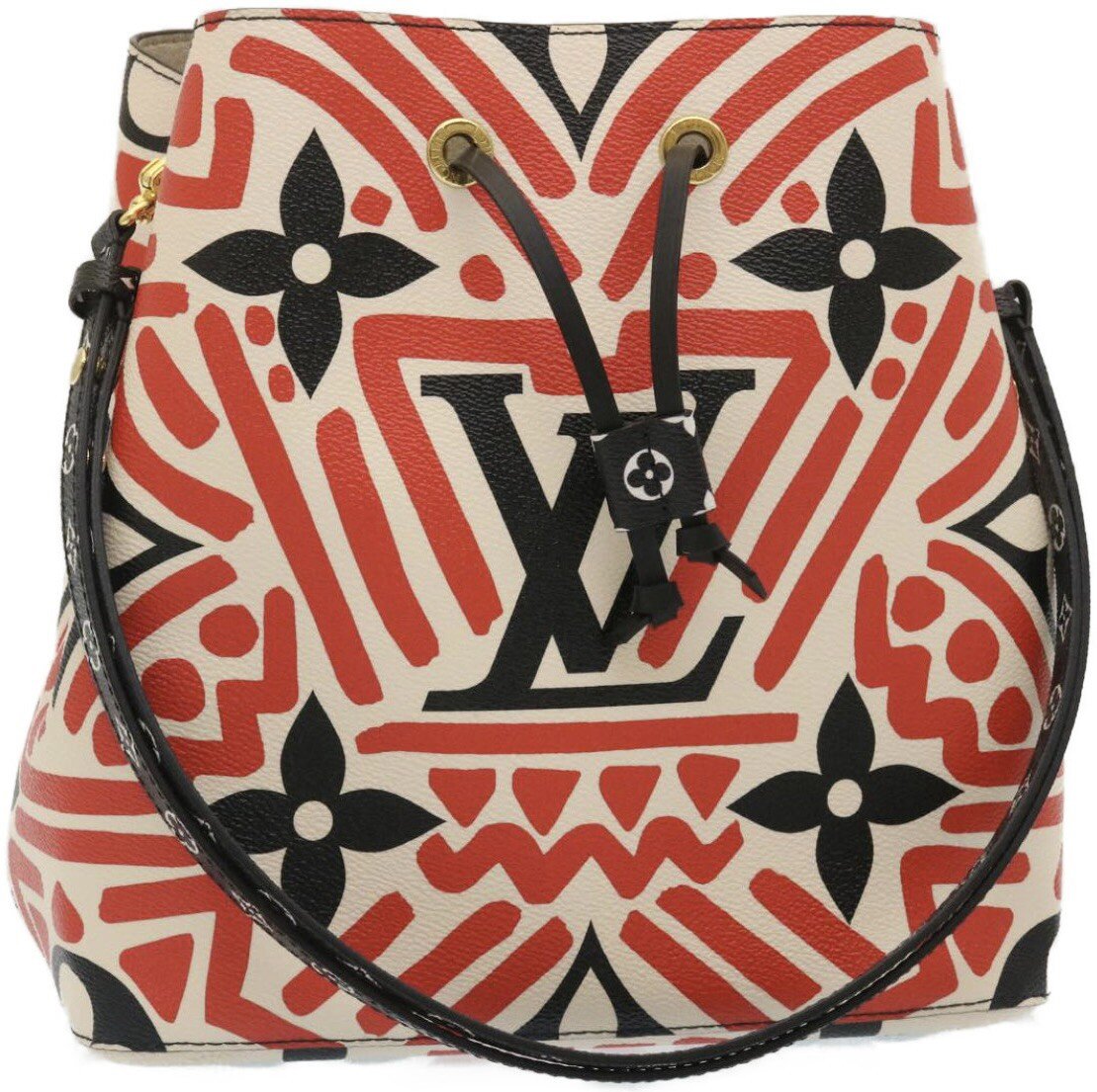 Louis Vuitton Louis Vuitton NeoNoe Handbag Limited Edition Crafty Monogram Giant MM Rood