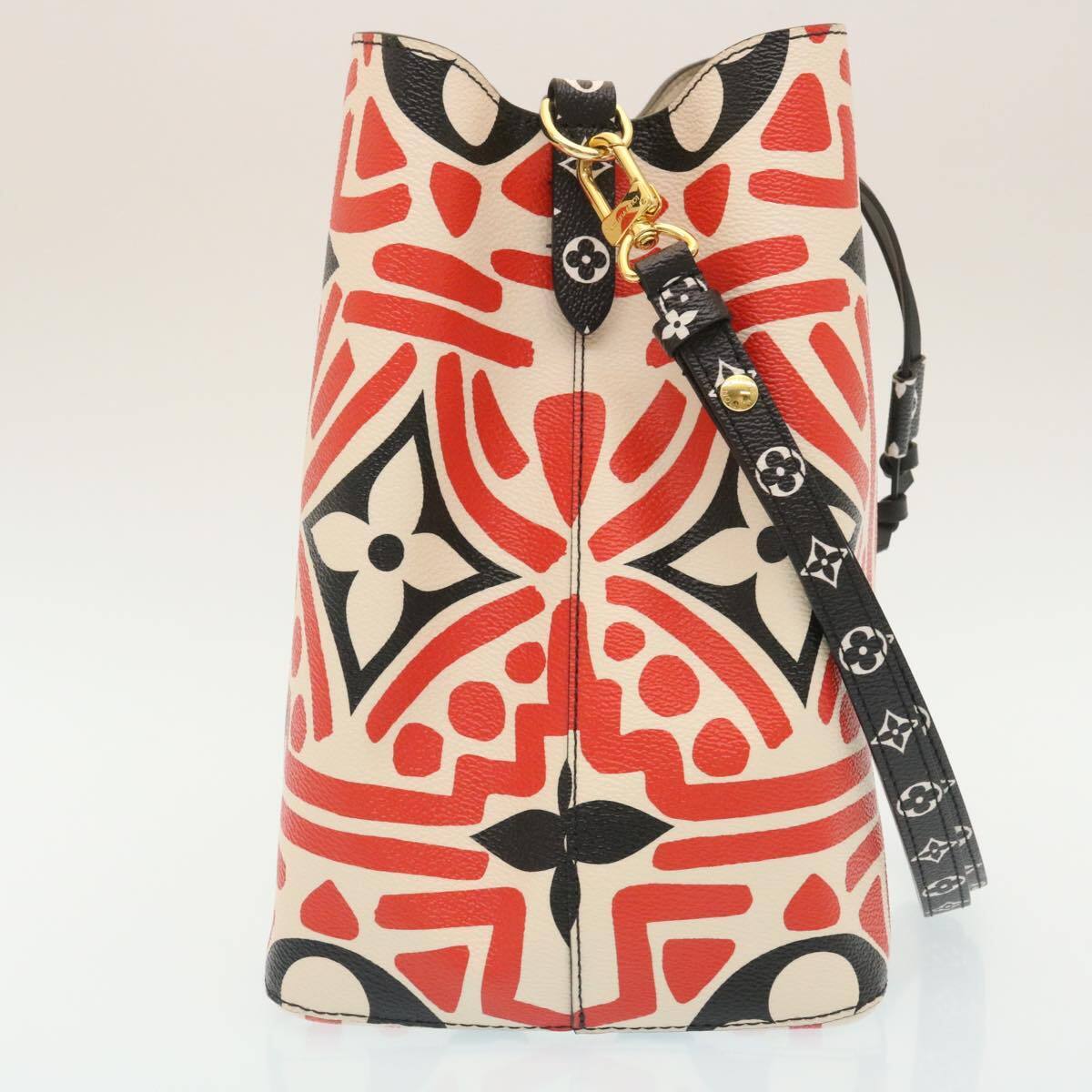 Louis Vuitton Louis Vuitton NeoNoe Handbag Limited Edition Crafty Monogram Giant MM Rood