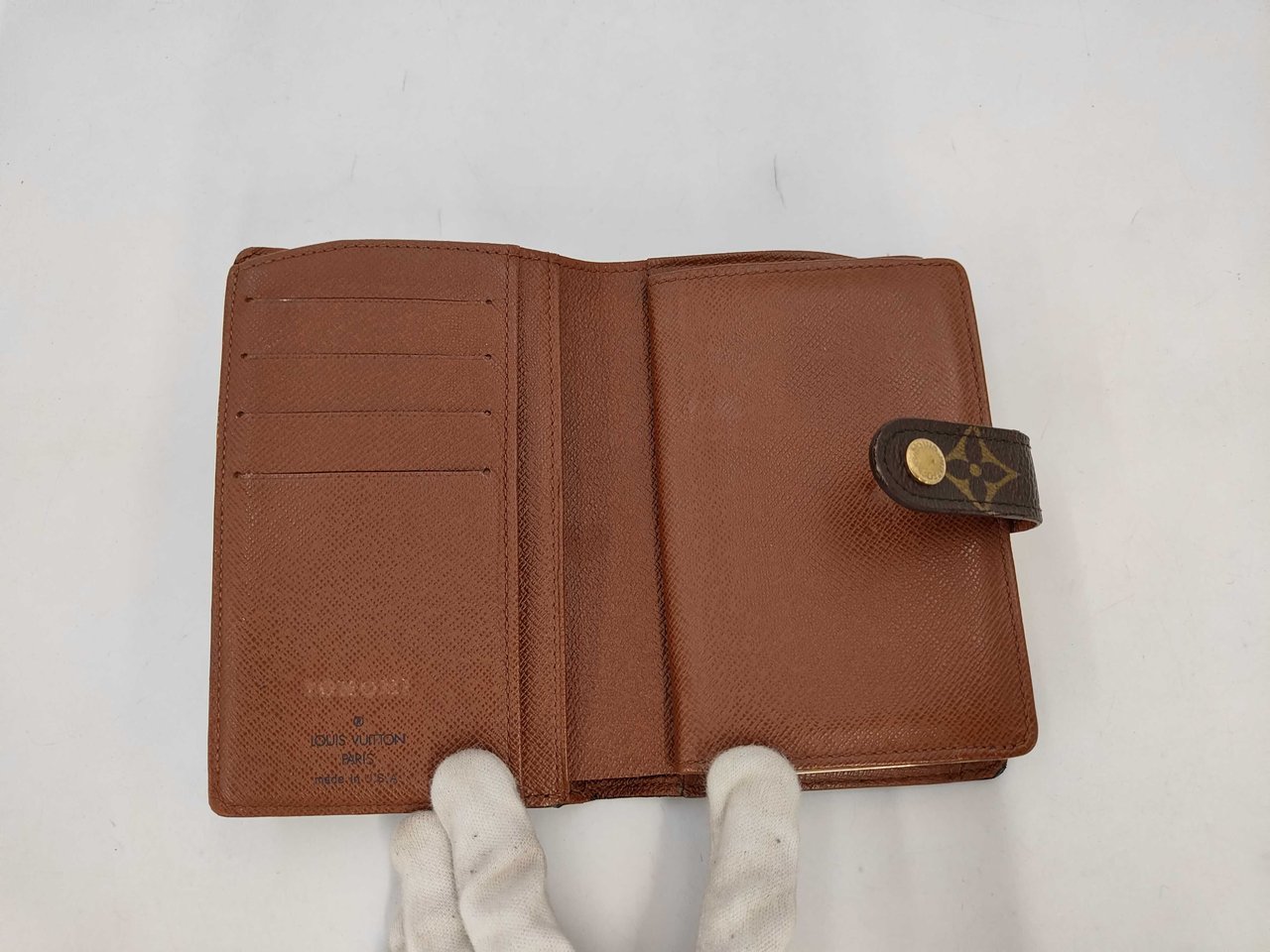 Louis Vuitton Portefeuille Viennois Monogram Canvas medium Bruin