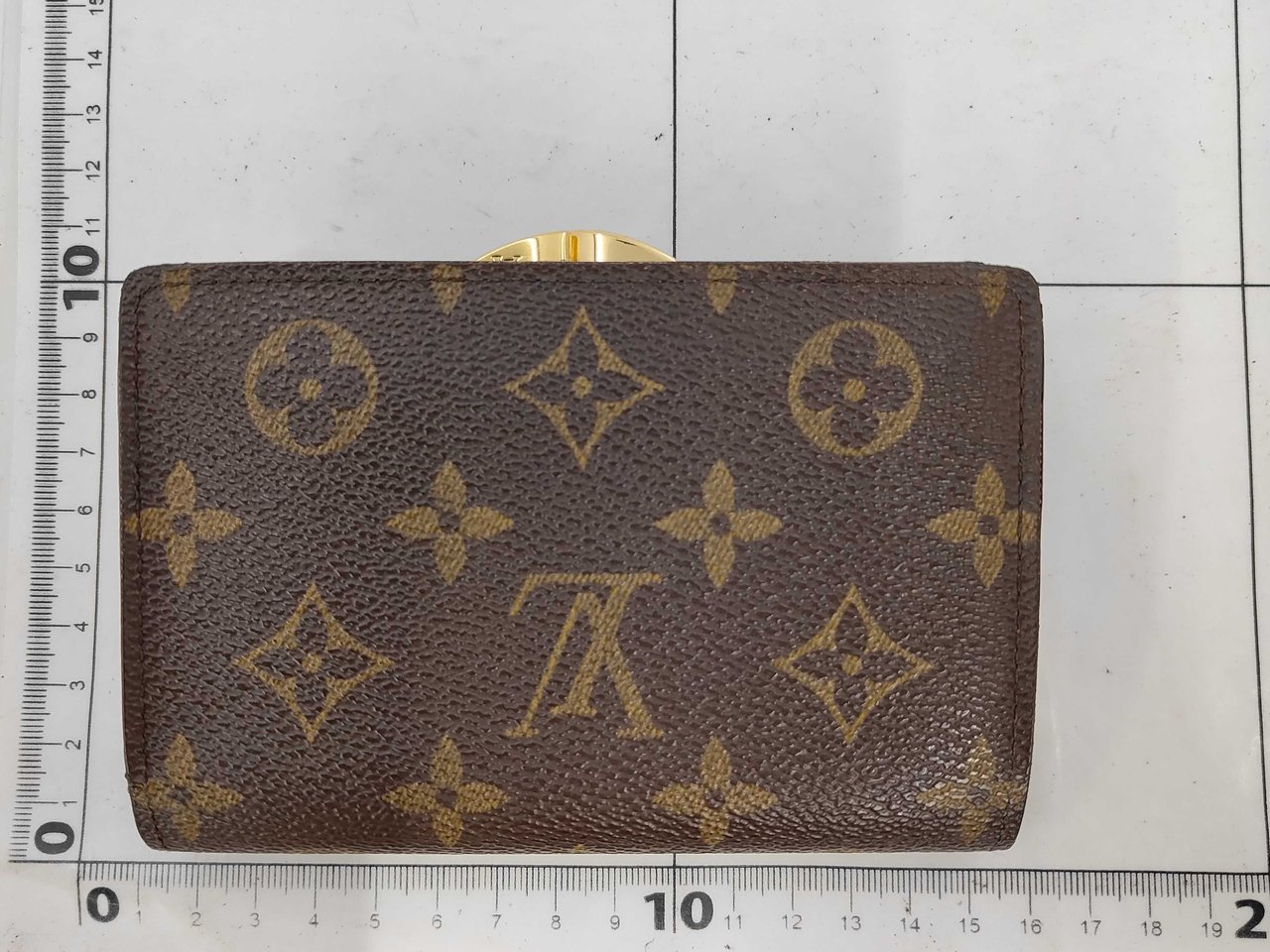 Louis Vuitton Portefeuille Viennois Monogram Canvas medium Bruin