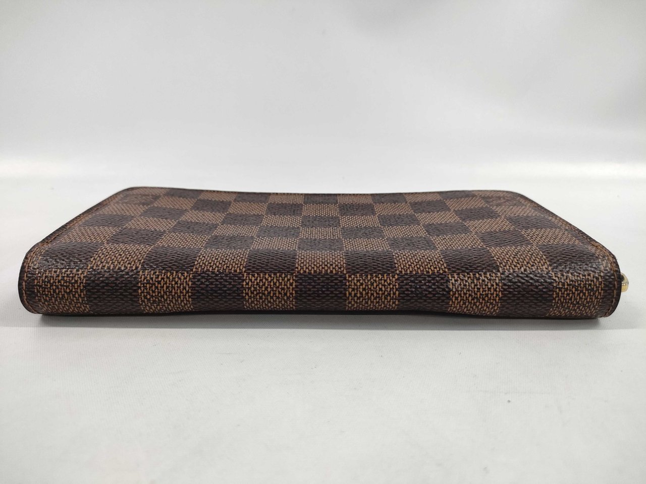 Louis Vuitton Zippy Organizer Damier Ebene Bruin