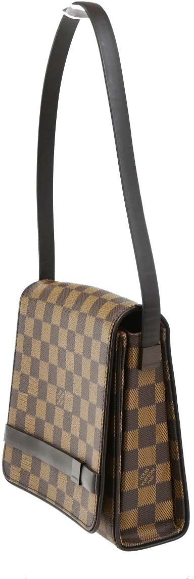 Louis Vuitton Tribeca Carre Damier Ebene Bruin