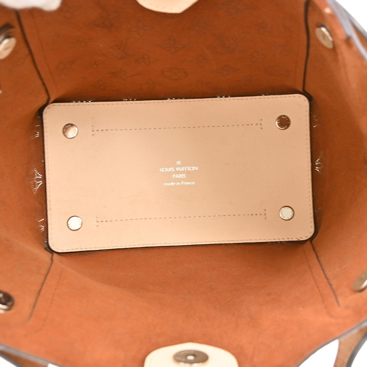 Louis Vuitton Hina Mahina Leather PM Beige