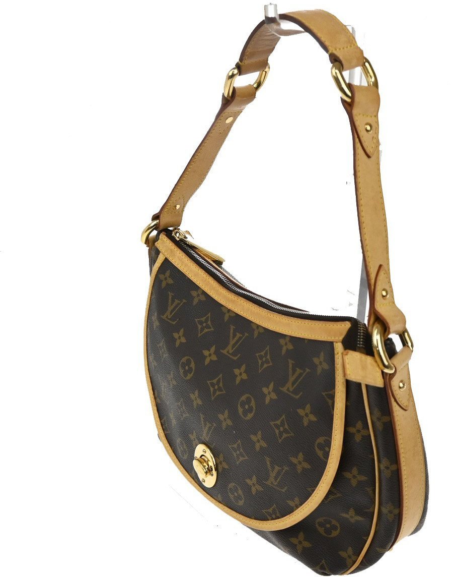 Louis Vuitton Louis Vuitton Tulum Handbag Monogram Canvas PM Bruin