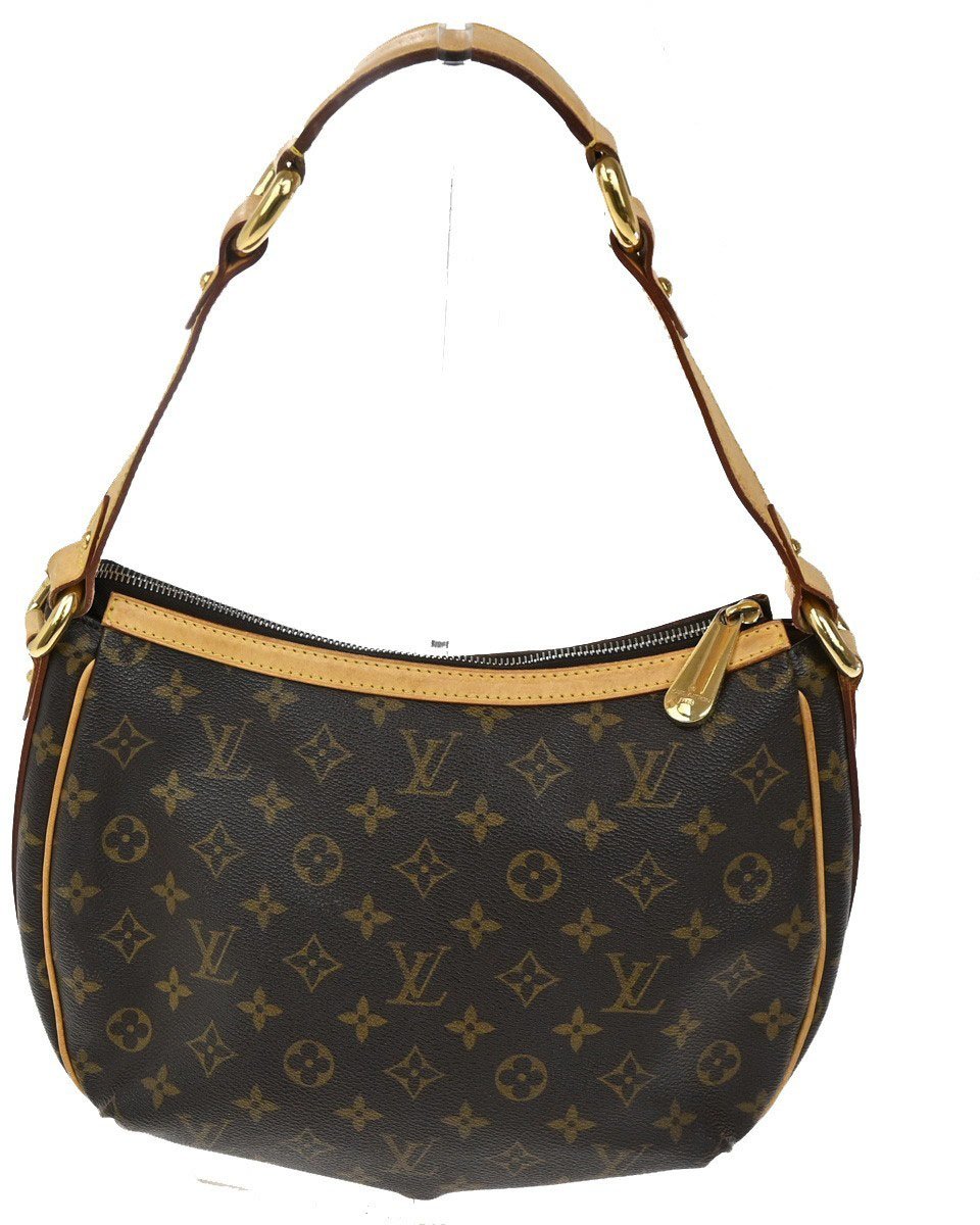 Louis Vuitton Louis Vuitton Tulum Handbag Monogram Canvas PM Bruin