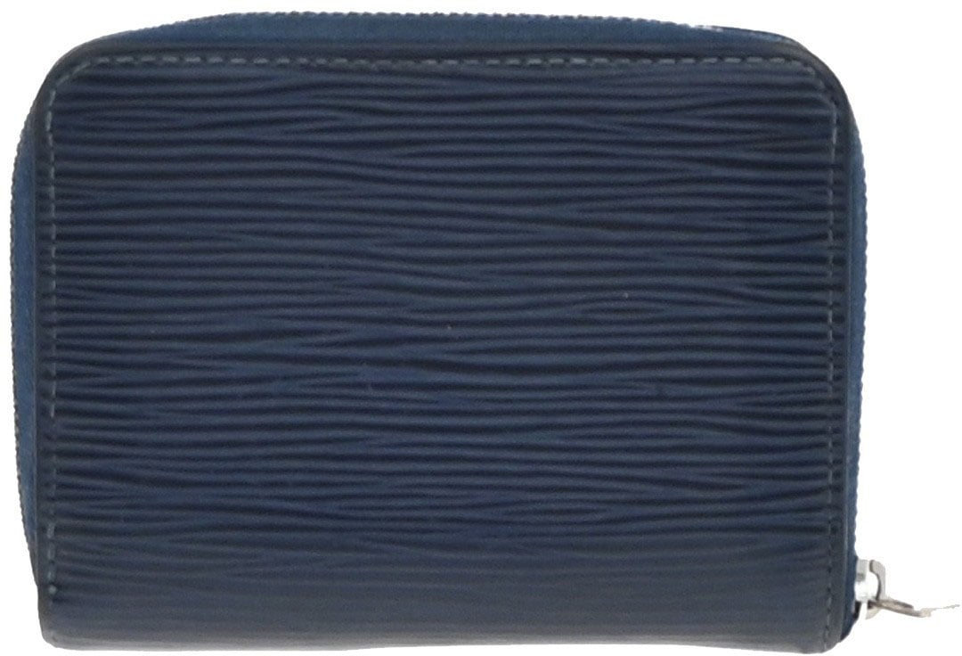 Louis Vuitton Louis Vuitton Zippy Compact Wallet Epi Leather Blauw