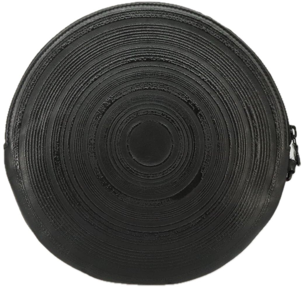 Louis Vuitton Disk pouch Leather Zwart