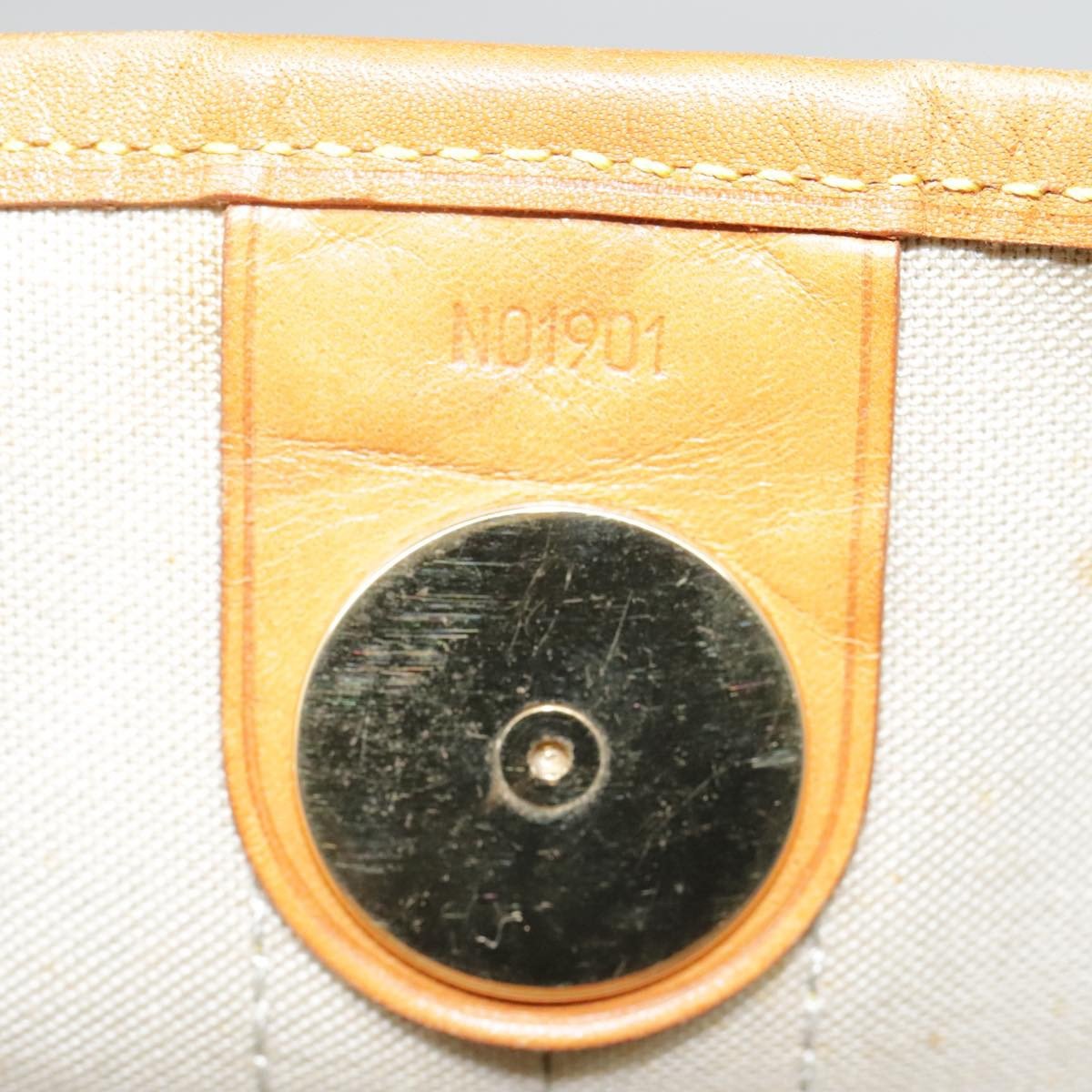 Louis Vuitton Louis Vuitton Cup Sac Marin Bandouliere Bag Coated Canvas Blauw