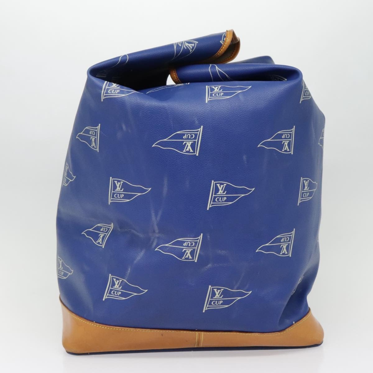 Louis Vuitton Louis Vuitton Cup Sac Marin Bandouliere Bag Coated Canvas Blauw