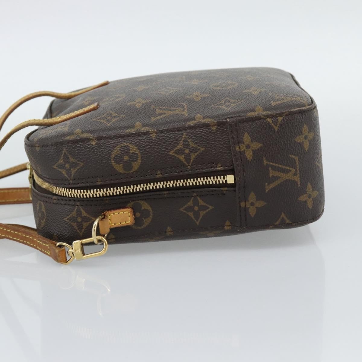 Louis Vuitton Spontini Monogram Canvas Bruin