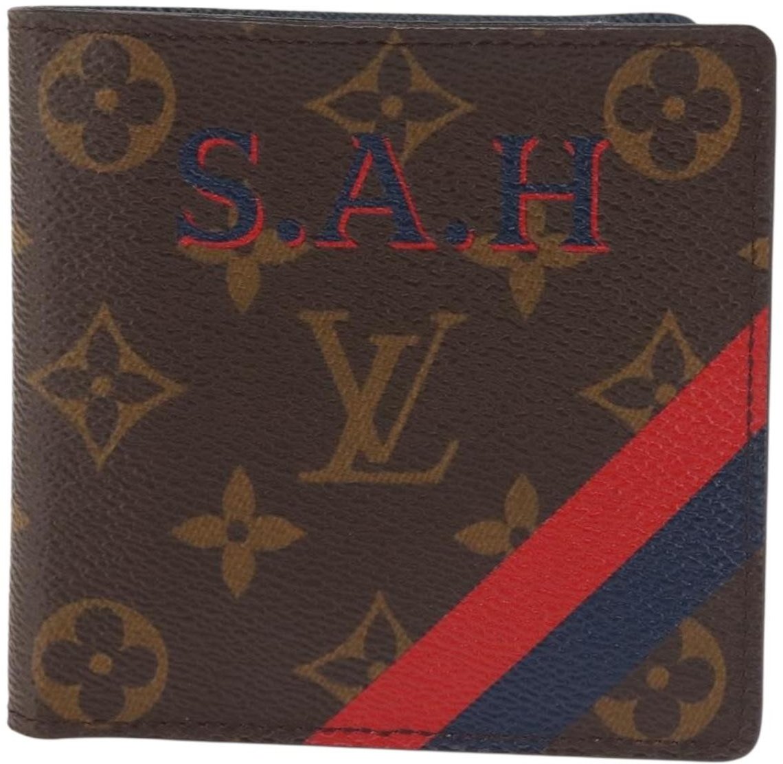 Louis Vuitton Louis Vuitton Marco Wallet NM Monogram Canvas Bruin