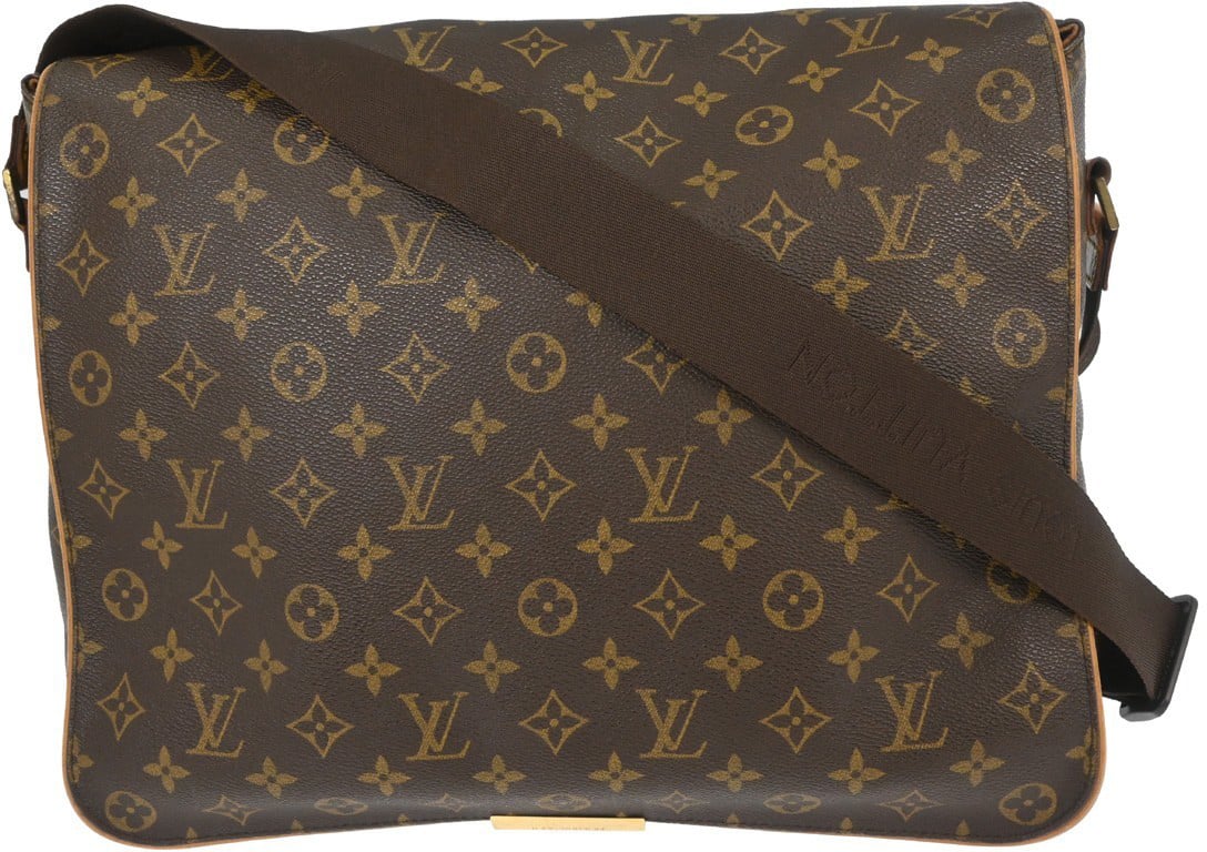 Louis Vuitton Louis Vuitton Abbesses Messenger Bag Monogram Canvas Bruin