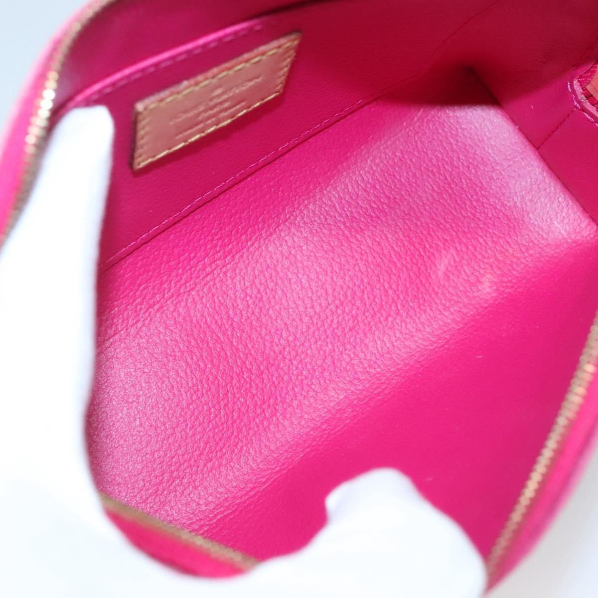 Louis Vuitton Louis Vuitton Cosmetic Case Limited Edition Monogram Vernis Ikat Roze