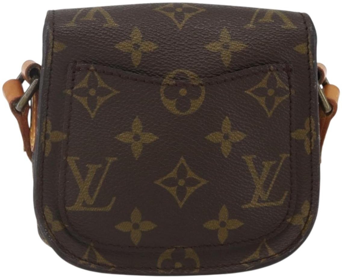 Louis Vuitton Louis Vuitton Saint Cloud Handbag Monogram Canvas MM Bruin
