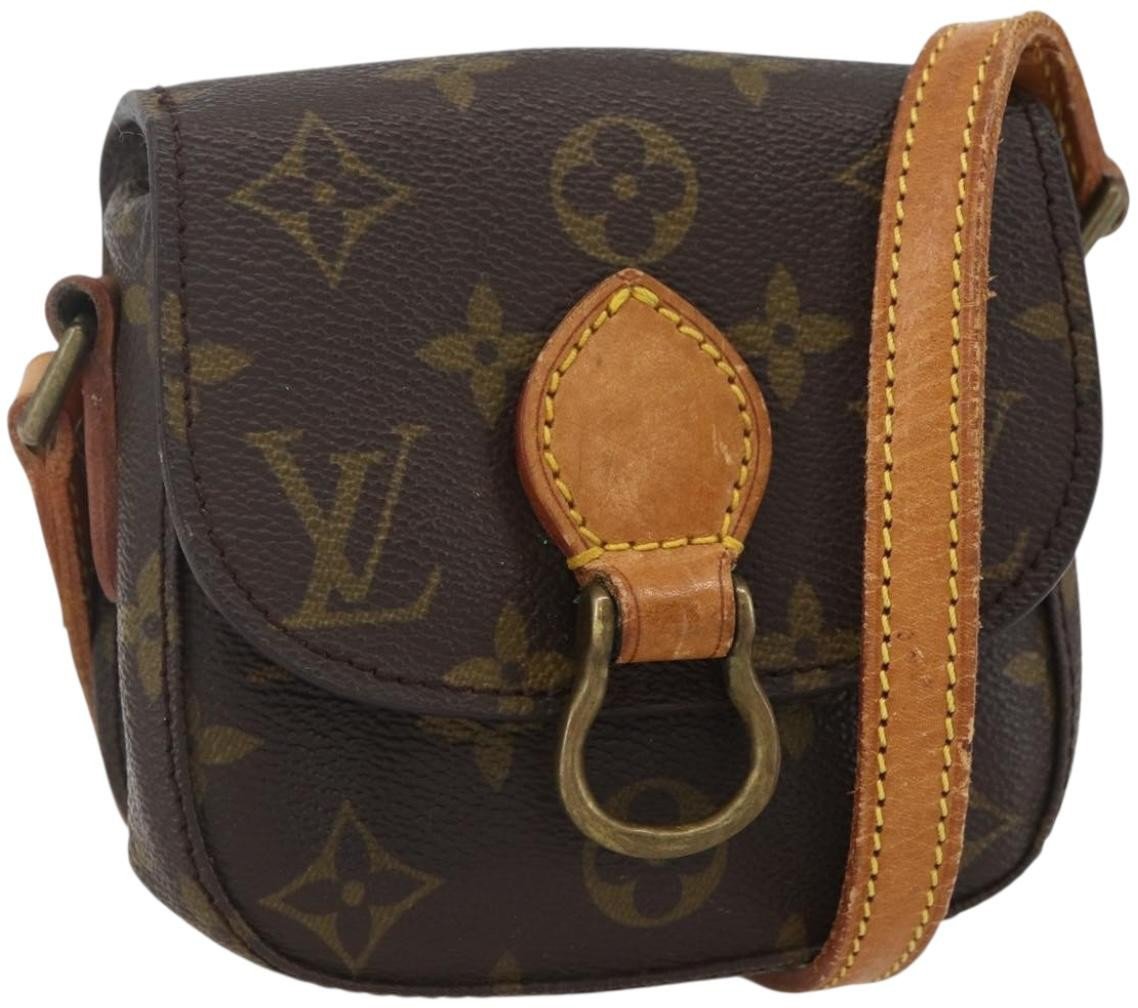 Louis Vuitton Louis Vuitton Saint Cloud Handbag Monogram Canvas MM Bruin