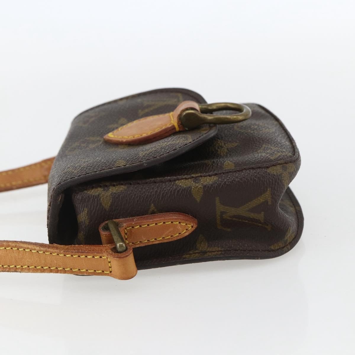 Louis Vuitton Louis Vuitton Saint Cloud Handbag Monogram Canvas MM Bruin