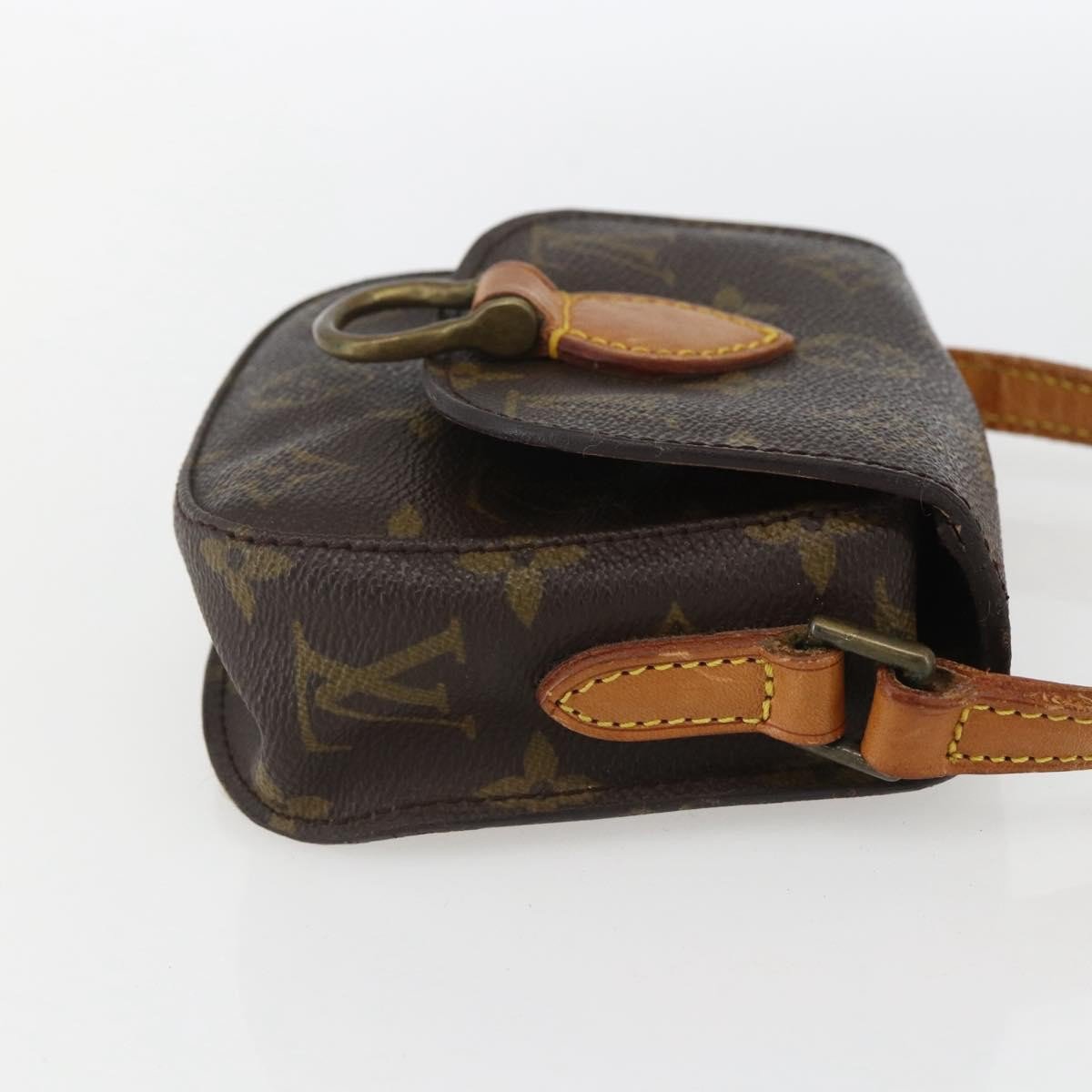 Louis Vuitton Louis Vuitton Saint Cloud Handbag Monogram Canvas MM Bruin