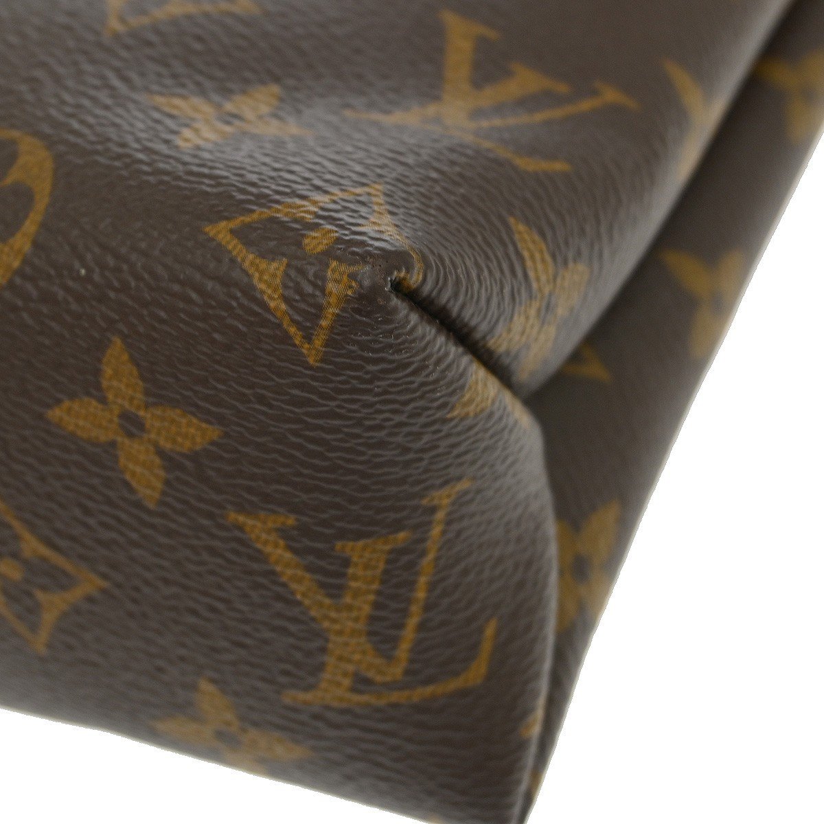 Louis Vuitton Saint Placide Monogram Canvas and Leather Bruin