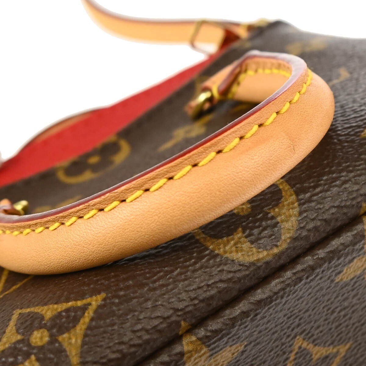 Louis Vuitton Louis Vuitton Pallas Tote Monogram Canvas with Leather Nano Bruin