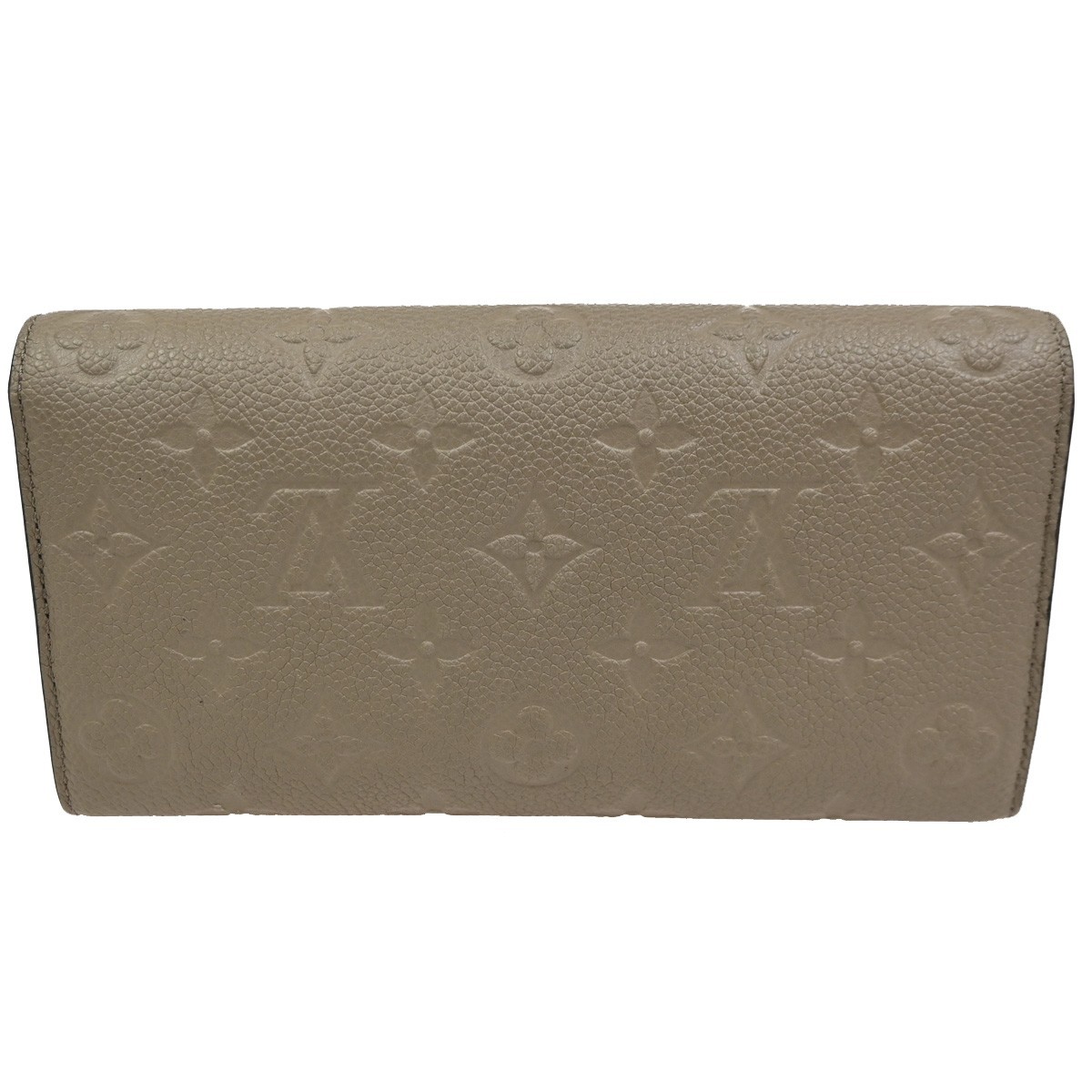 Louis Vuitton Louis Vuitton Portefeuille Sarah Wallet Monogram Empreinte Beige
