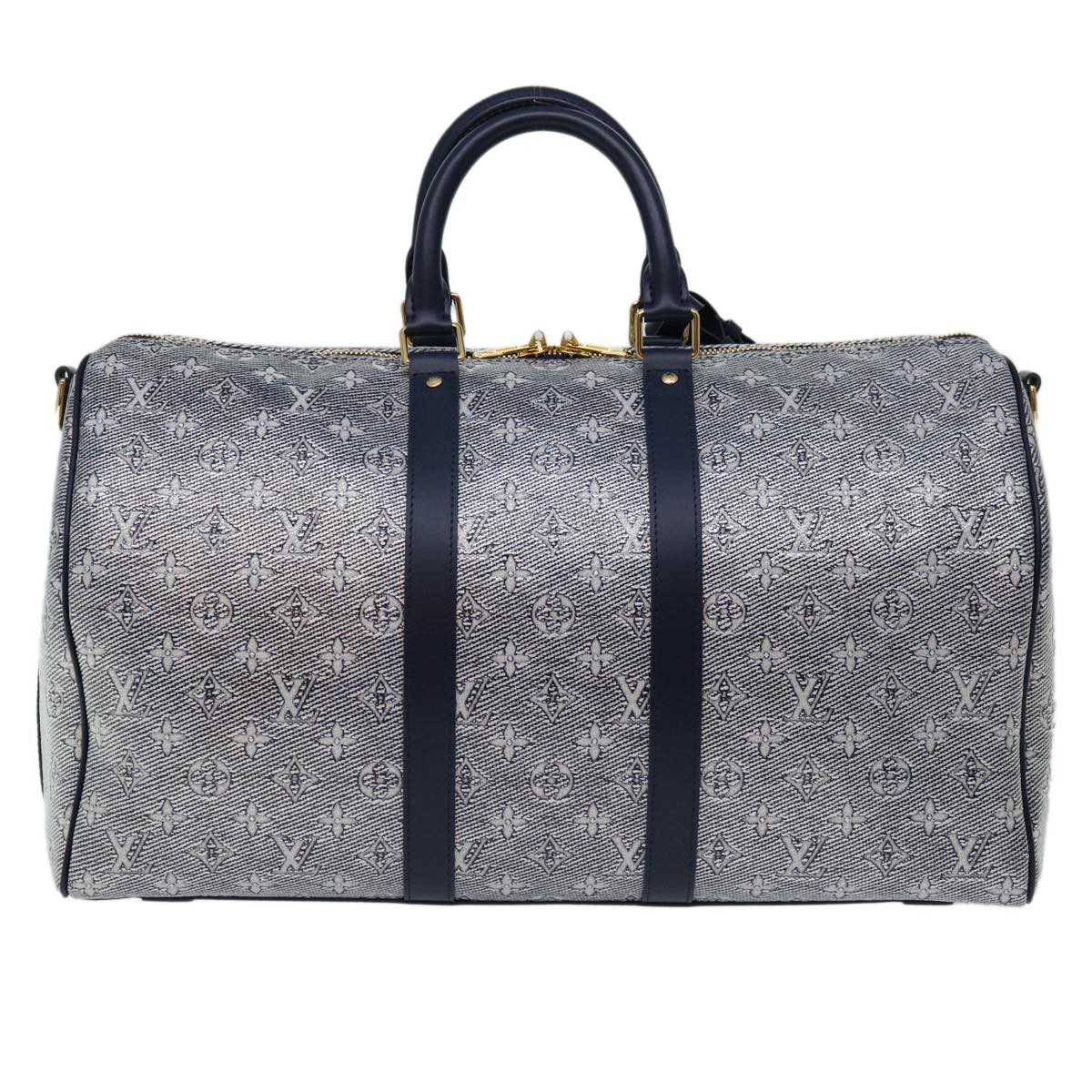 Louis Vuitton Louis Vuitton Keepall Bandouliere Bag Limited Edition Since 1854 Monogram Jacquard 45 Navy