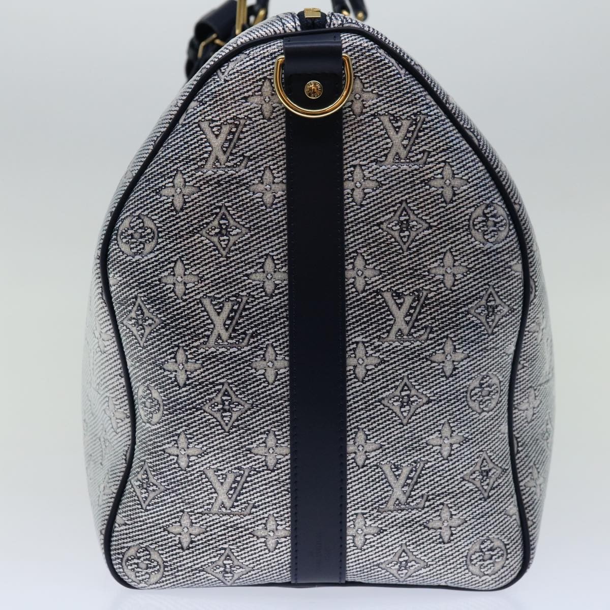 Louis Vuitton Louis Vuitton Keepall Bandouliere Bag Limited Edition Since 1854 Monogram Jacquard 45 Navy