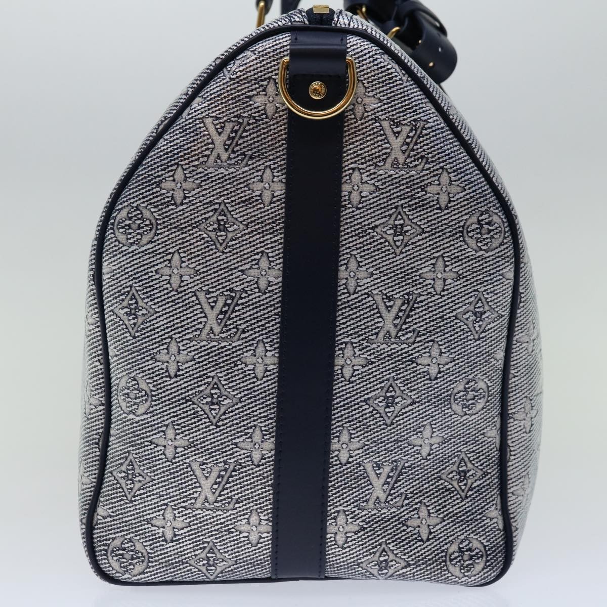 Louis Vuitton Louis Vuitton Keepall Bandouliere Bag Limited Edition Since 1854 Monogram Jacquard 45 Navy