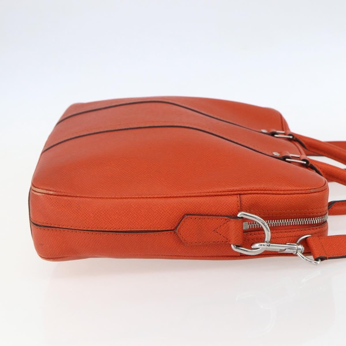 Louis Vuitton Porte-Documents Voyage Briefcase Taiga Leather PM Oranje