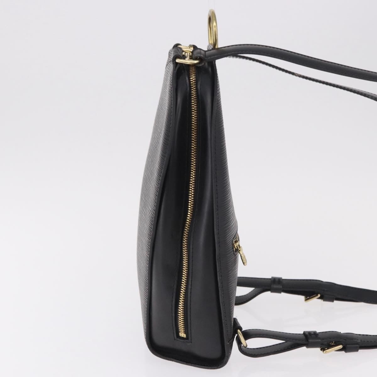 Louis Vuitton Mabillon Epi Leather Zwart