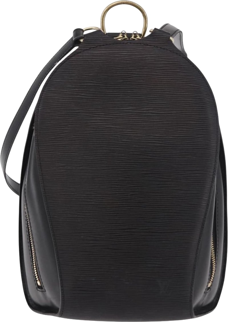Louis Vuitton Mabillon Epi Leather Zwart