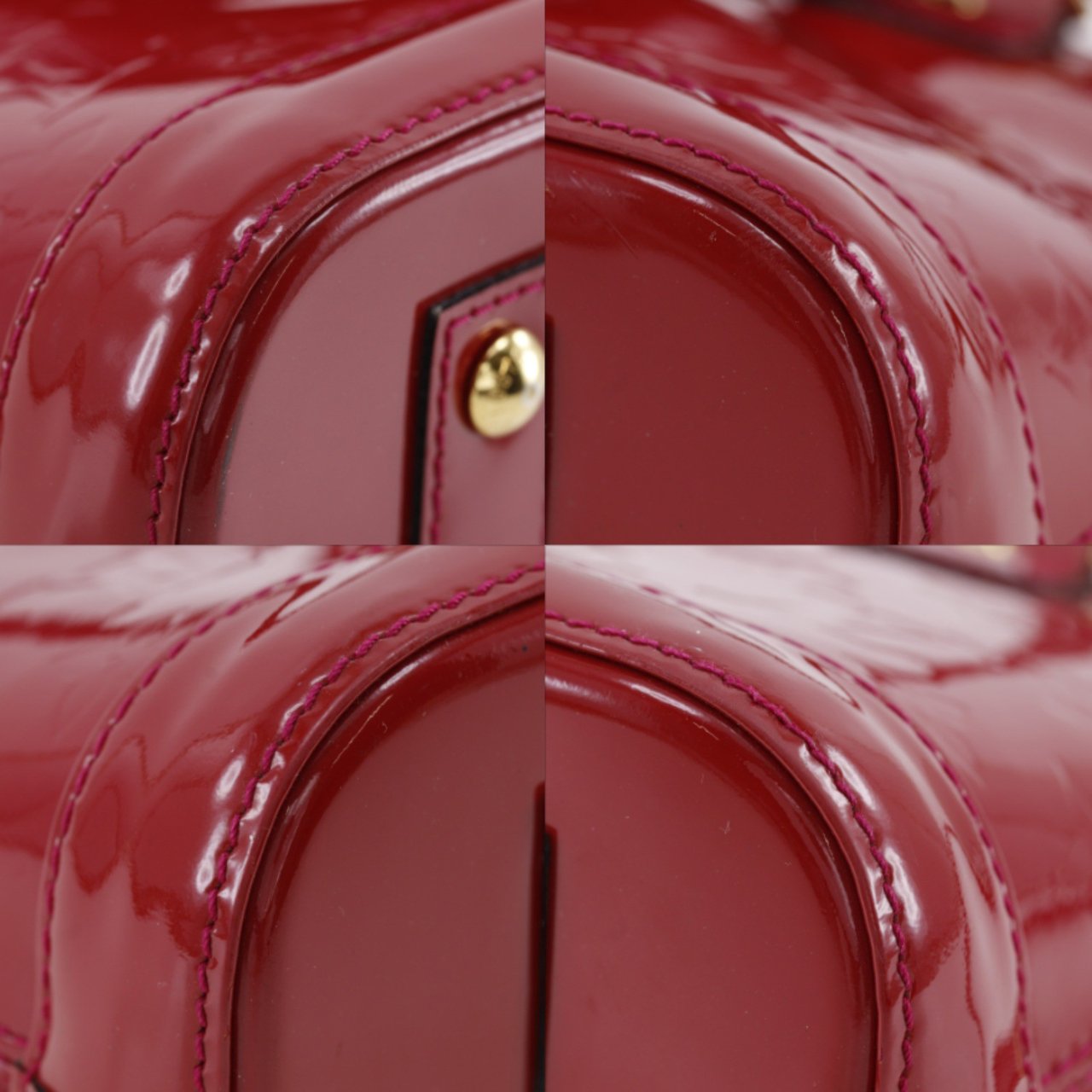 Louis Vuitton Alma Vernis BB Rood
