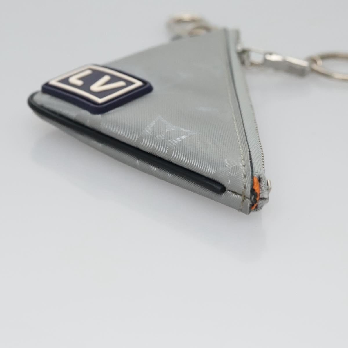 Louis Vuitton Porte cles satellite Canvas Zilver