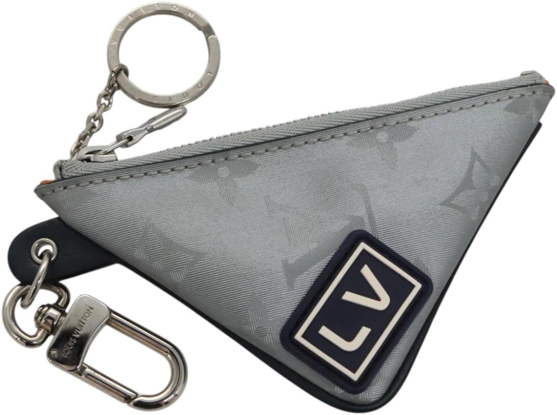 Louis Vuitton Porte cles satellite Canvas Zilver