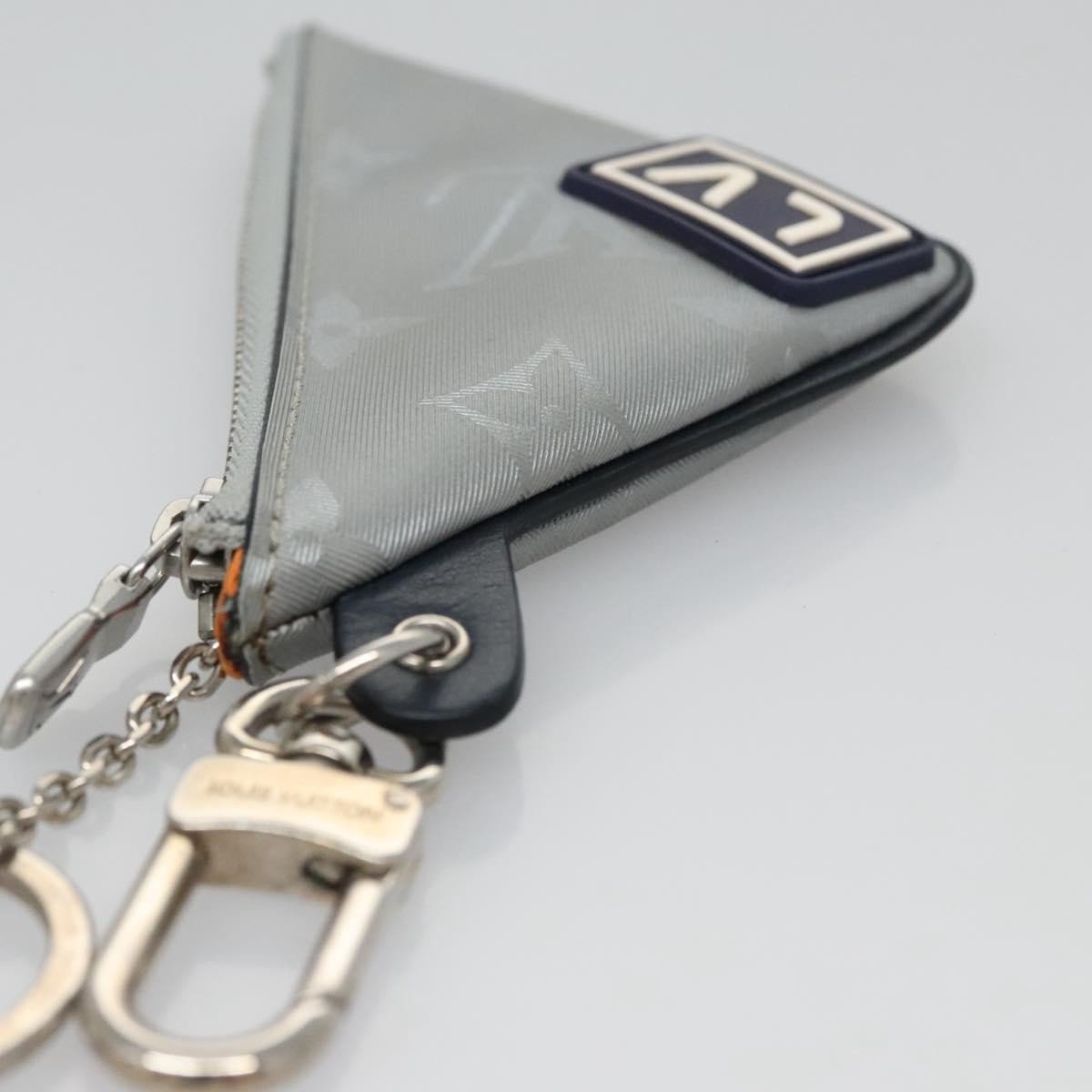 Louis Vuitton Porte cles satellite Canvas Zilver