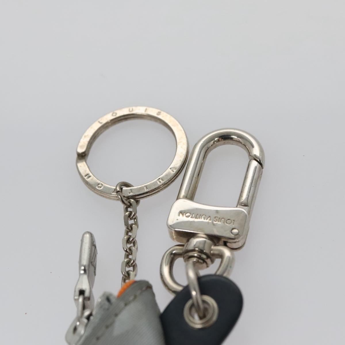 Louis Vuitton Porte cles satellite Canvas Zilver