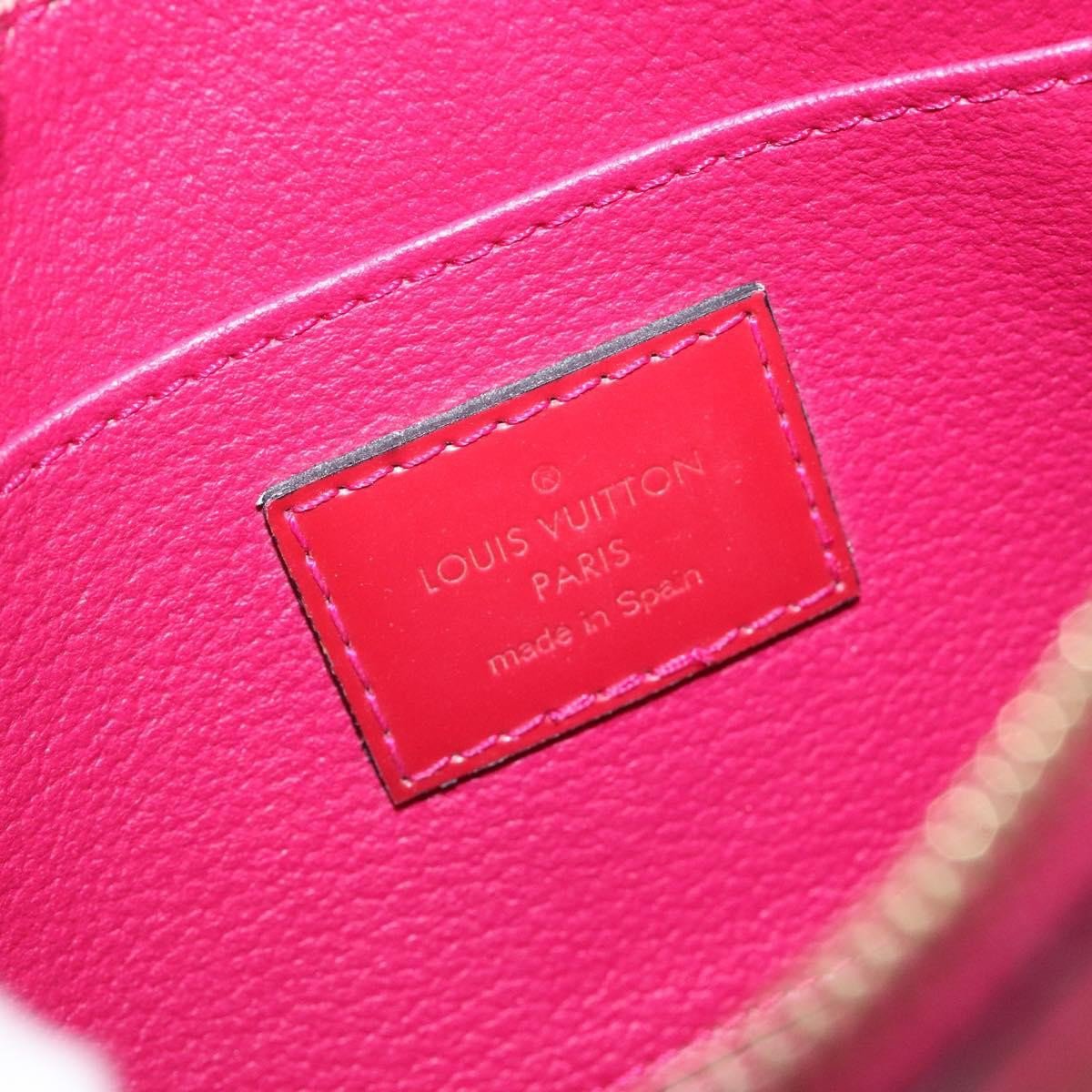Louis Vuitton Cosmetic Pouch Monogram Vernis Roze